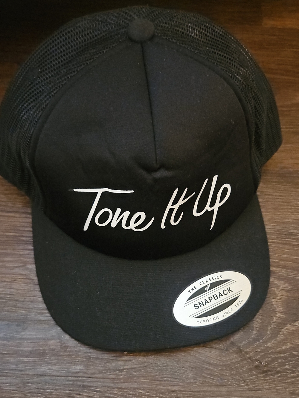 Tone It Up Black Snapback Hat